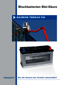 Blockbatterie Trimaxx F04